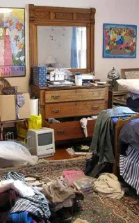 جمع و مرتب کردن خونه،