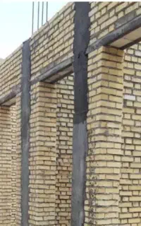 بنا ساختمان آجر بلوک  سیمان کاری