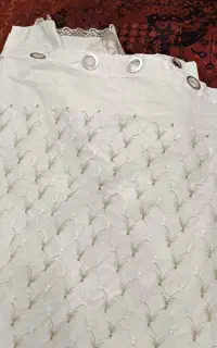 دو عدد پرده و شلف ماگ
