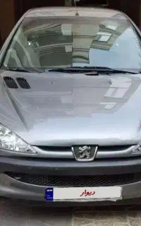 خودرو ۲۰۶ اتومات تیپ ۶ مدل ۱۳۹۰ لاستیک نو