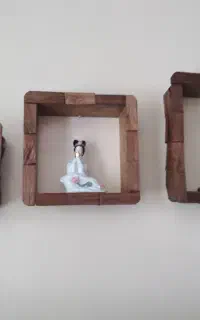 باکس تمام چوب و شلف