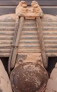 ولوو کمپرسی ده چرخ جفت مونتاژ خارج توپ طلا