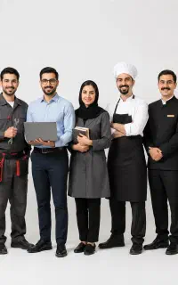 تامین نیرو از نظافت و پرستار کودک/سالمند