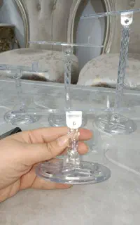 پایه کفش کریستالی