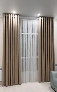 پرده آماده و مینیمال