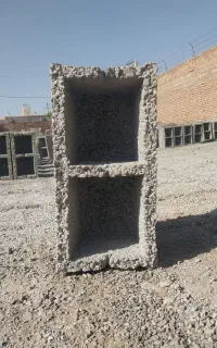 بلوک سیمانی، ته باز. و ته بسته.40*20