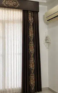 پنل پرده کاملا نو