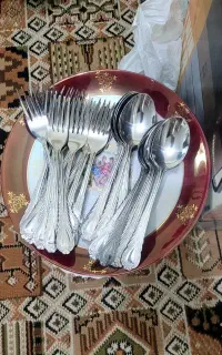 قاشق چنگال ۱۸ پارچه ساخت ژاپن