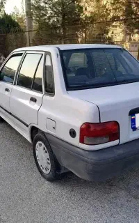 پراید صندوقدار سفید خونگی