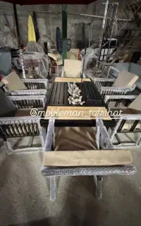 میزاتشدان وصندلی باغی لیون