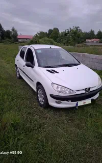 پژو 206 1400 بدون رنگ