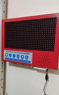 تنظیم باد دیواری درجه باد دیجیتال سخنگو مدل k2