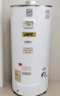 آبگرمکن مخزنی و درب آلومینیوم مخصوص سرویس و حمام