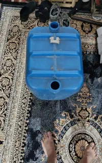 بشکه اب ۶۰ لیتری
