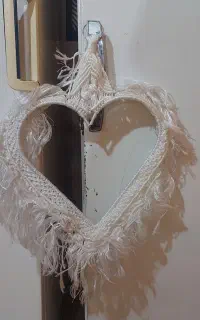 قاب اینه اویز وجاحوله ای اویز