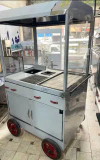 فرساندویچی سیار فرقنادی اسنک جوجه گردان کباب ترکی