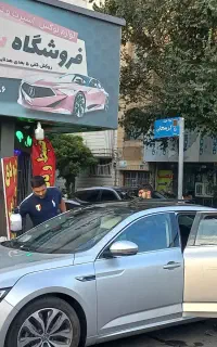 شیشه دودی نصب برچسب دودی آمریکایی