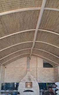 پرده حصیری/حصیر فروشی/حصیر بافی