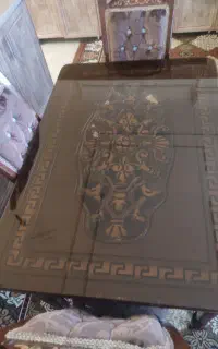 میز غذاخوری چوبی