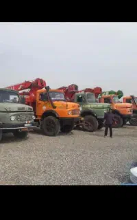 جرثقیل دزفول ده چرخ ۱۵تن و ۱۰ تن