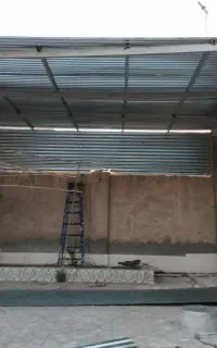 جوشکاری سیار  نصب سایبان