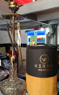 قلیون کرنو اصلی پک کامل باکیف چرم ( استفاده نشده )