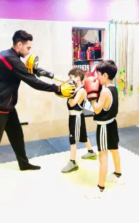 آموزش بوکس زیر نظرمربی استان باشگاه بوکس پارس
