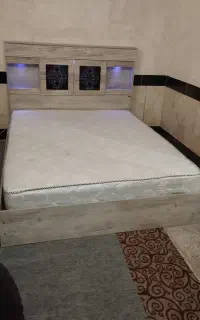 یک سرویس تخت خواب دو نفره در حد صفر