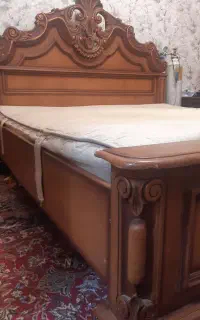 تخت دونفره چوب واقعی