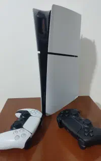 PS5 slim digital با دسته اضافی