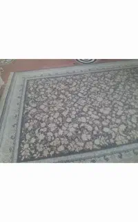 فرش ۱۲ متری دستبافت رنگ طوسی