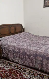 تخت و خواب دونفره چوب گردو