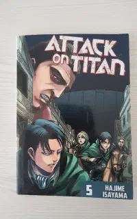 مانگای حمله به تایتان attack on titan
