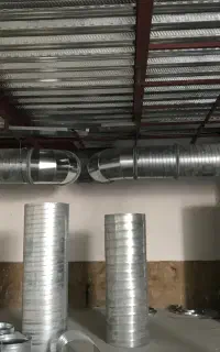 کانال کولرهواسازداکت اسپیلت دریچه کولرسقف شیروانی