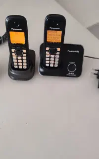 تلفن بیسیم پاناسونیک دو گوشی