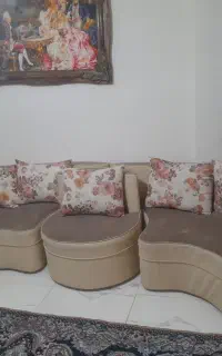 مبل نشیمن صندل دایره ۵نفره