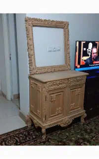کنسول و میز آرایش تمام چوب