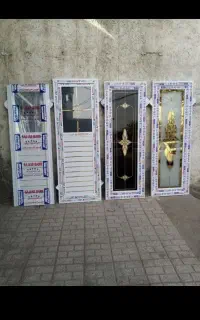 درب مستر در حمام پی وی سی تک جداره و دوجداره