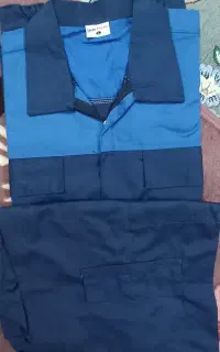 لباس کار دوتیکه مردانه کت وشلوار سایز XL نو