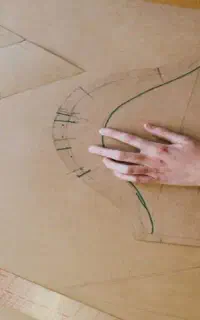 الگوی اختصاصی دامن. مانتو . لباس خونگی در منزل شما