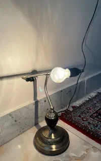 چراغ مطالعه فلزی کلاسیک وینتیج/بازویی و قابل تنظیم