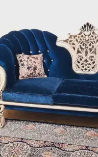 فروش مبل ۷نفره درحد نو ب همراه جلو مبلی و عسلی