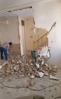 تخریب ساختمان کلی و جزئی همراه با نخاله