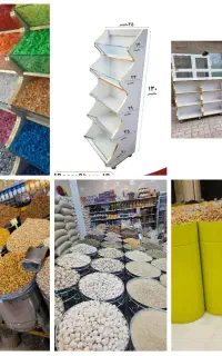 تک خانه 80سانت بشکه حبوباتی سطل قفسه آجیل