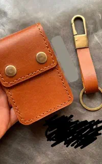جاکارتی و دسته کلید چرم فارا