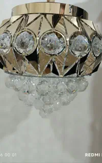 لوسترسه بعدی استیل 8شعله