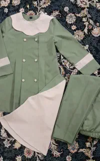 مانتو شلوار مناسب تا هفت سال سایز ۲