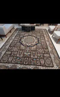 دو تخته فرش ۹متری ۷۰۰شانه درحدنو