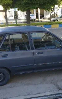 پراید مدل ۹۲ بدون رنگ  .آفتاب سوختگی دارد