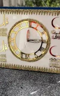 تابلو چهارقل و ساعت